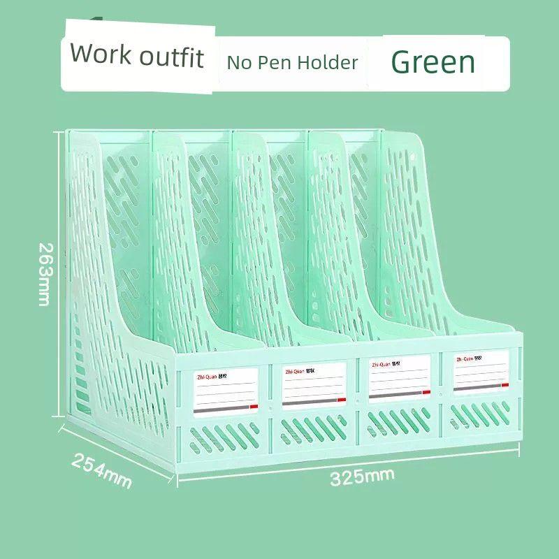 File Rack File Storage Box Storage Rack File Column File Box Office Desk Supplies File Shelf File Tray Desk Folder Surface Book Stand Book Stand File