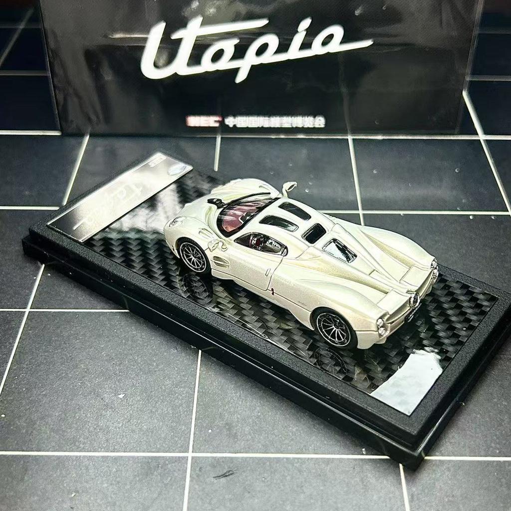Diecast LCD 1:64 Scale Utopia HEC Limited Edition Alloy Car Model Collectible Toy Gift Souvenir Display Ornament