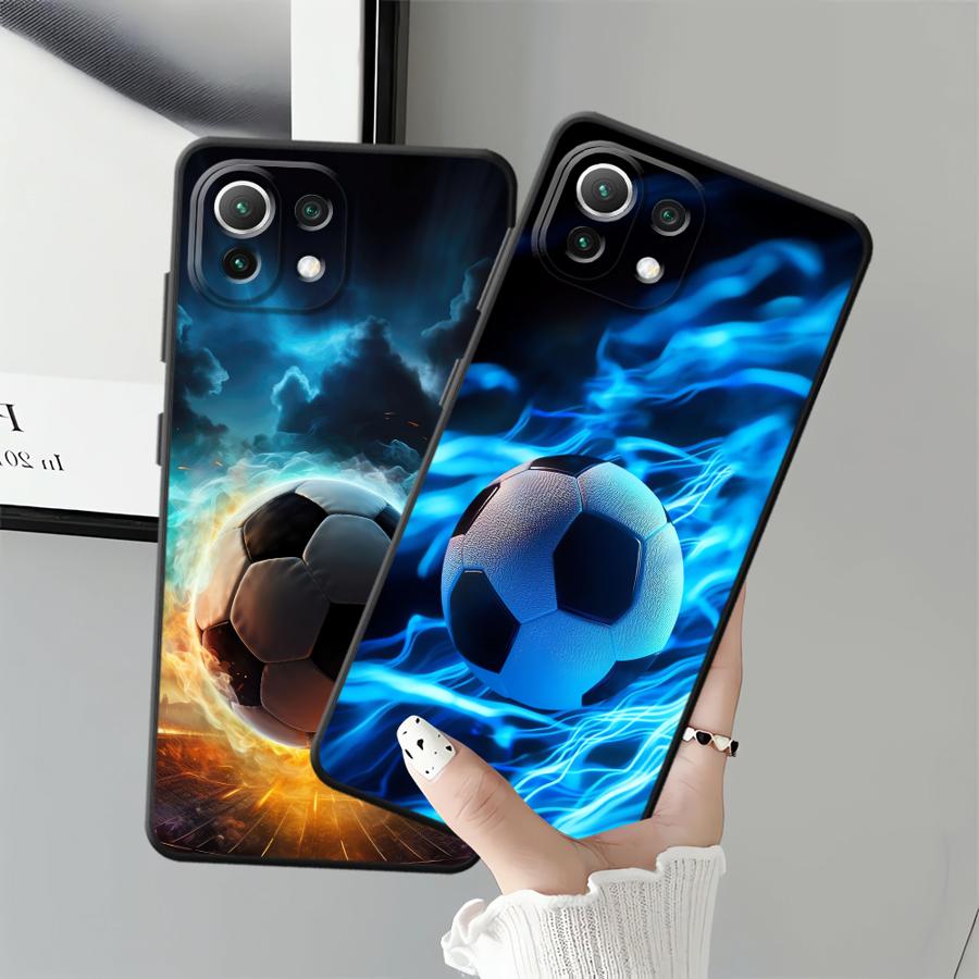 Funda Phone Cover Case for Xiaomi Mi 12 12X 11T 11 10T 12T Pro 14 13 Lite Football