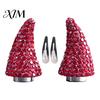 Rhinestone Devil Horns for Halloween Magnetic Hair Accessories Cosplay, Sparkling Detachable Horn Ornaments 3D Clips with Strong Suction Holiday
