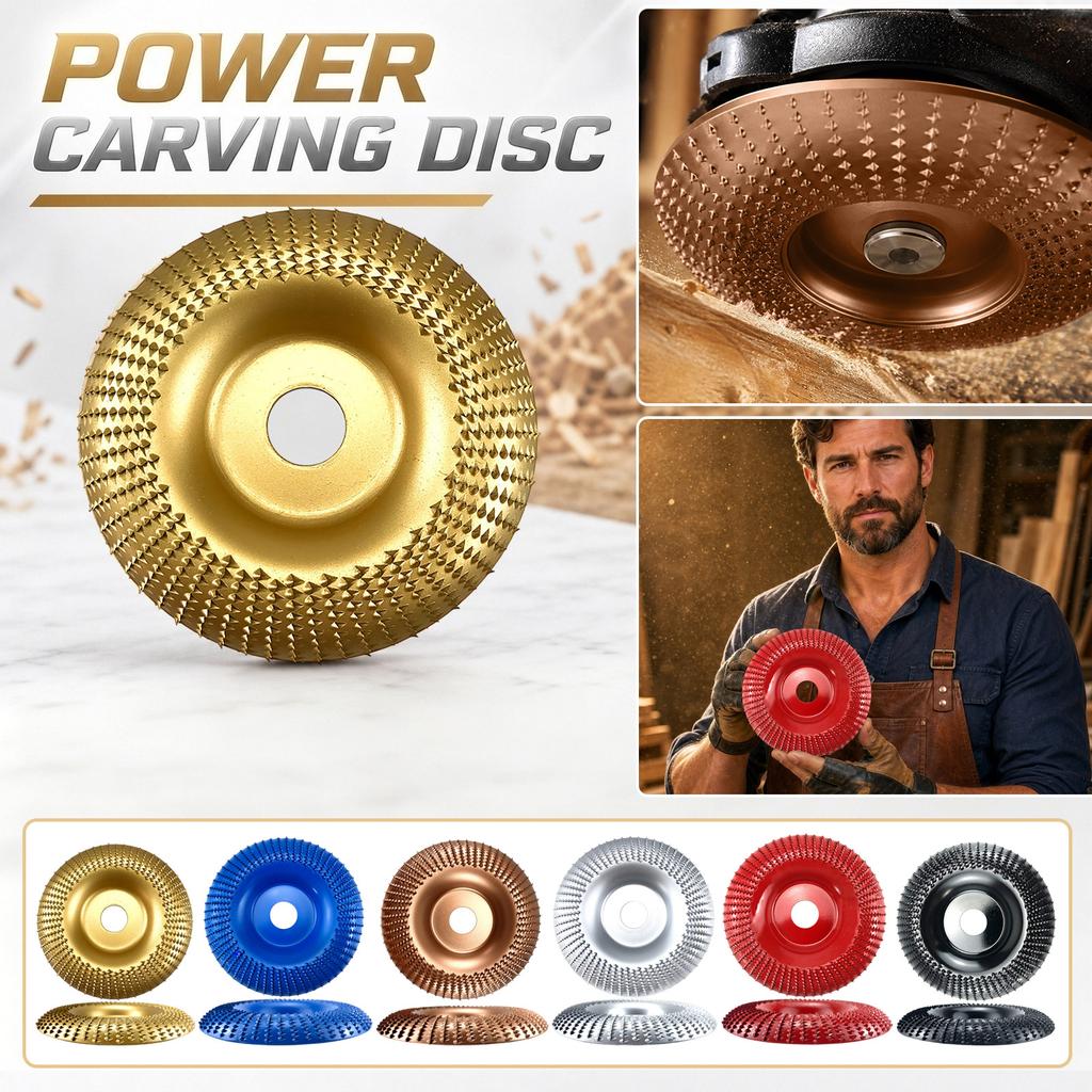 Woodworking Grinding Disc Shaping Rotary Tool Sanding Wheel with Curved Surface Spiked Plate for Angle Grinder Power Tools