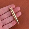 Camping Brass Writing Instrument Luxurious Fine Body Solid Portables Hiking Pen for Travel Essential