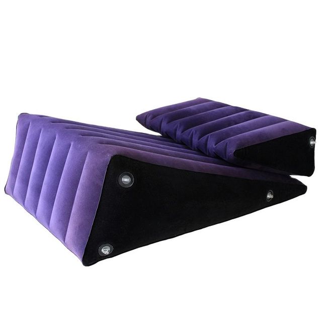 Pillow Triangle Sofa Bed Air Cushion Sex Bedding Couple Posture Sex Toy