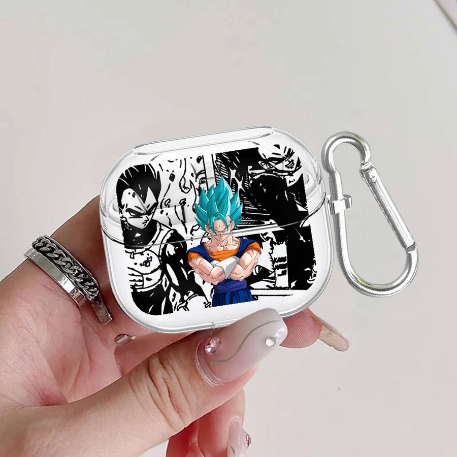 

Cartoon D-ragonS B-allS Case For Samsung Galaxy Buds 4 Pro 4Pro 3Pro 2Pro 2 Live 3 FE Clear Earphone Cases Cover With Hook Buds Live