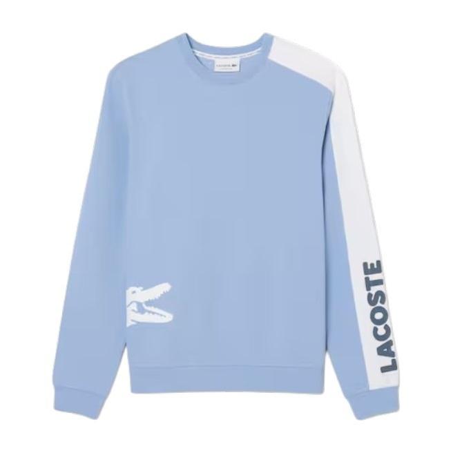 Lacoste Sweatshirt d'intérieur à manches longues en polaire avec logo pour homme
