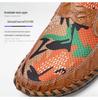 Men's Extra Large Summer Loafers - Breathable Mesh, Handmade, Trendy Casual Shoes (Sizes 45-46)