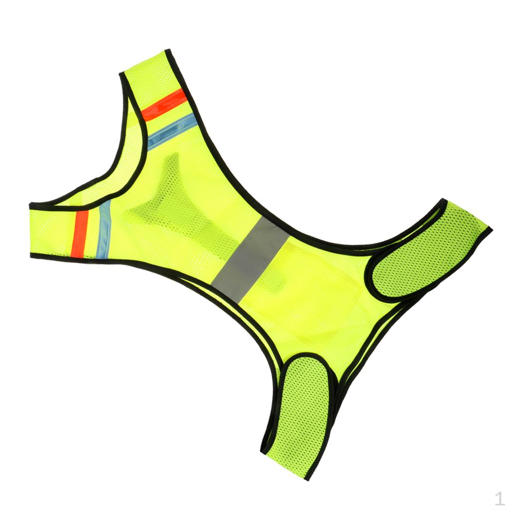 

Bright Reflective Gear - Stay Visible During Night Activities Yellow Colorful