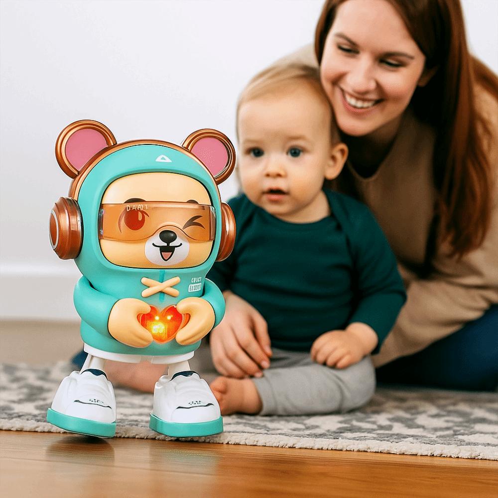 Educational Flashing Dancing Animal Toy Crawl Learning Educational Musical Toy Party Entertainment