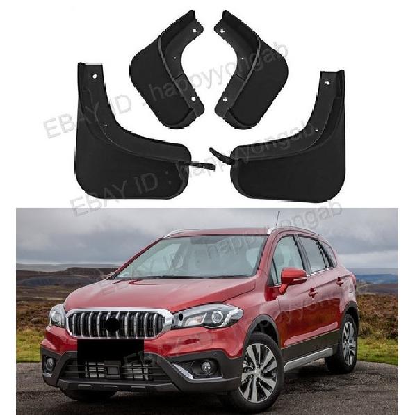 4x Guard Mud Flaps Splash Fender Mudguard For 2014- Suzuki S-cross S cross