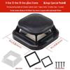Jiugu 12/16-Line Spirit Level Glass Window Frame Laser Headlamp Cover Floor Sticker Accessory