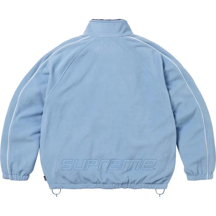 Supreme Polartec Reversible Track Jacket Navy