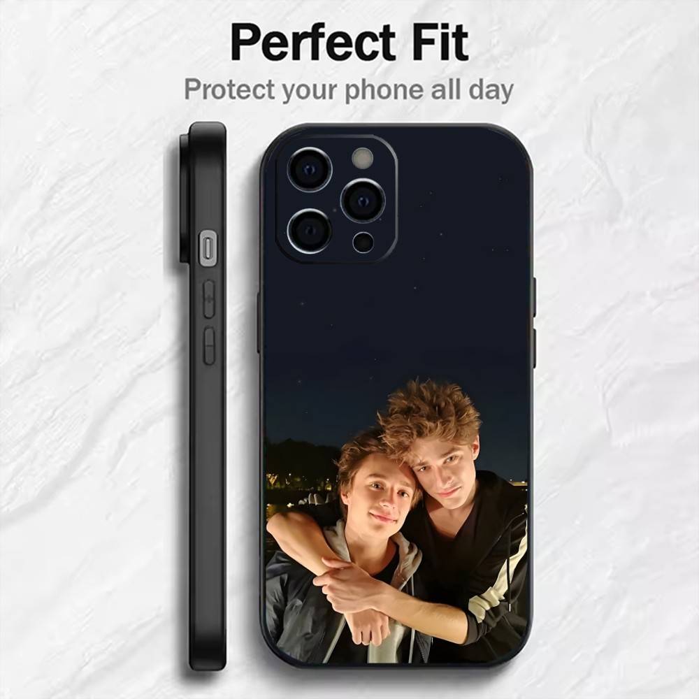 SKAM F-France S-Saison  Phone Case For iPhone17,16,15,14,13,12 Plus,Max Soft Silicone Black Cover