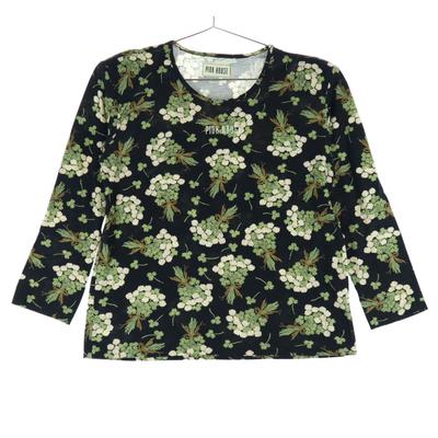 Beauty Products PINK HOUSE Logo Print Long Sleeve T-shirt Floral Women Used
