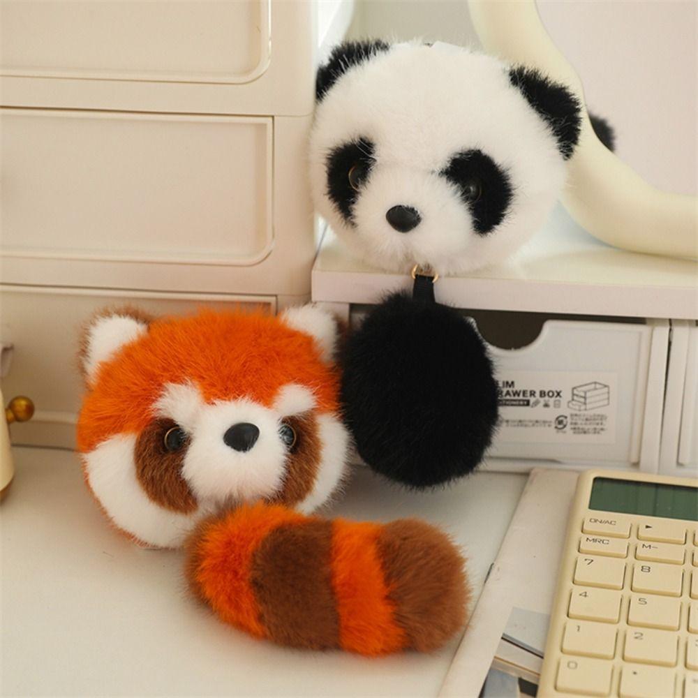 

Плюшевый брелок Тянущий хвост Панда Плюшевая подвеска Новая кукла Panda