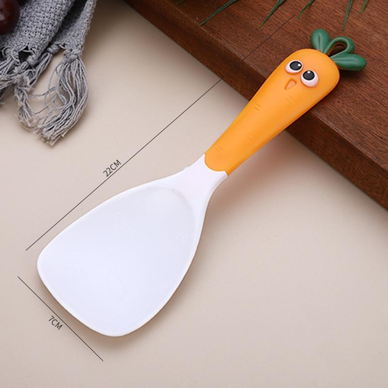 Kitchen Utensils Soup Spoon Comfortable Grip Durable Cartoon Cooking Rice Spatula Scoop