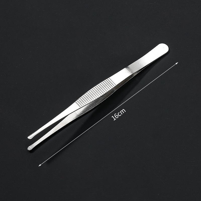 JUSTINLAU BBQ Tongs Food Tongs Clip Kitchen Gadgets Stainless Steel Bar Cocktail Tool Clip Churrasco Tweezers Clip Bar Gadgets