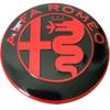 AAACK1 Car Stickers For Alfa Romeo 50pcs 74mm Alfa Romeo 3D Metal Sticker For Auto Hood Front Grille Rear Trunk Middle Emblem Badge Log