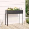 Planter Box 100.5x40.5x90 Cm Galvanized Steel