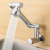 360° Rotation Wall Mounted Faucet Stainless Steel Bathroom Faucet  Washbasin Installation