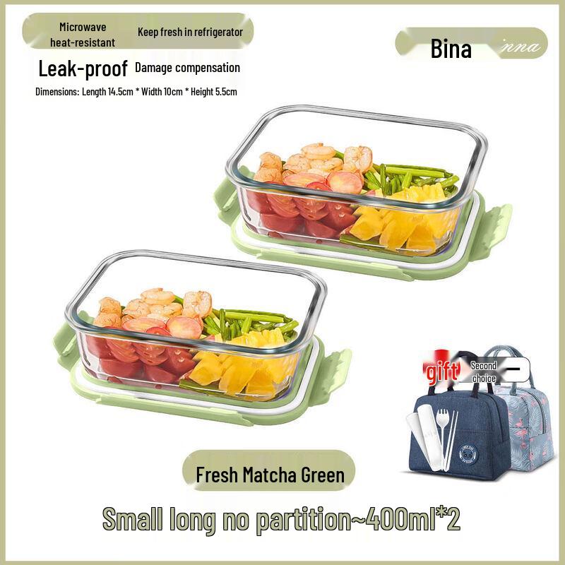 Microwave Safe Glass Food Container with Lid