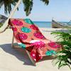 Whimsical festive orbs Print beach towel, quick drying, suitable for travel, outdoor sports, jogging, the beach and swimming, gift