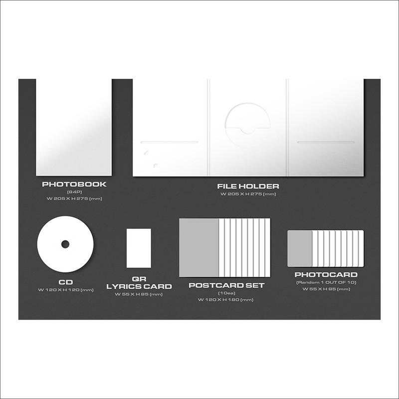 [POB] TREASURE AL 2-lea ALBUM COMPLET [REBOOT] (CARTE FOTO VER.) + Cadou gratuit