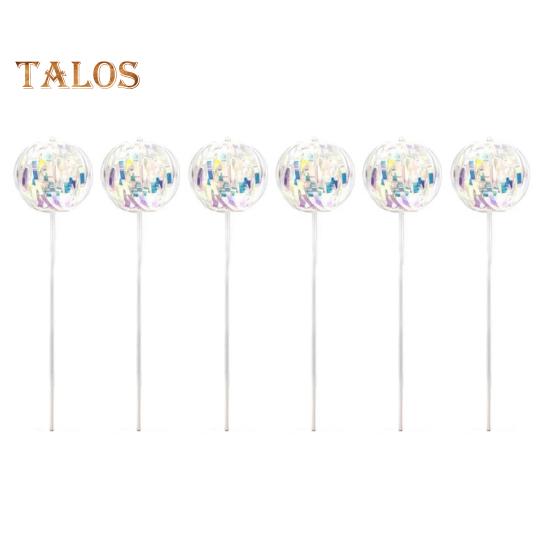 3/6Pcs Rainbow Spinner Stick Rainbow Twirler Rainbow Spinner Toy Rainbow Bubble Wand Variable Twirler Stick Rave Toys for Party