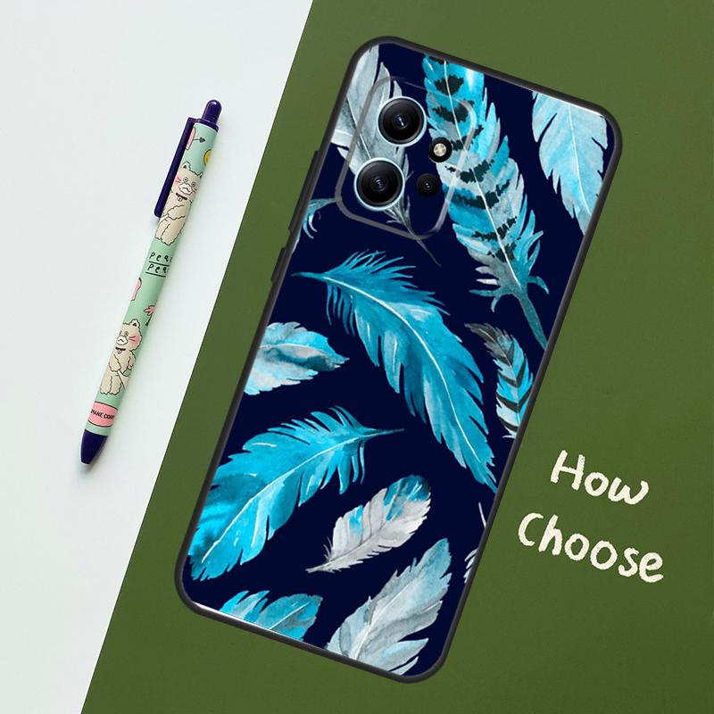 Feather Case For Xiaomi Redmi Note 14 Pro 13 9 10 11 12 12S Cover For Redmi 15C 15 13C 12C 14C 10C