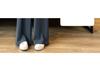2026 Summer Women's High-Waist Korean Style Wide-Leg Slim Fit Cropped Suit Pants