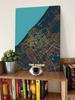 The Hague City Map Poster Map Metal Signs Wall Art of Murals Customizable Tin Sign for Home Room Decoration Bathroom Decor Retro
