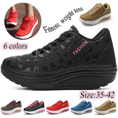 Frauen Mode Sport Atmungsaktive Shake Schuhe Frauen Fitness Schuhe Frauen Casual Plattform Turnschuhe