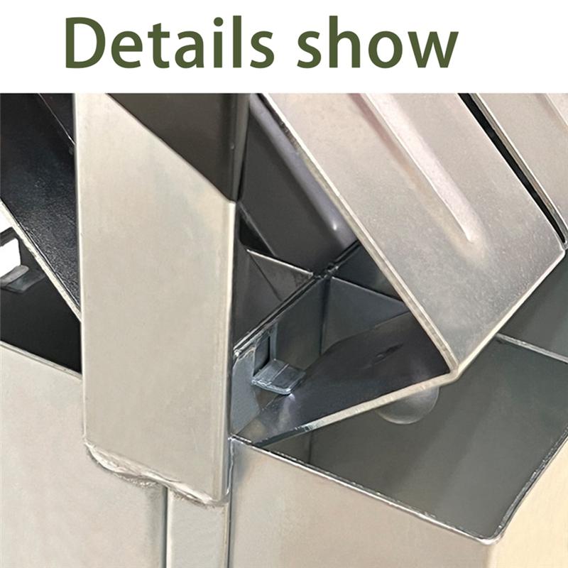 Promotion! Manual Soil Block Maker Double 1 Out 8 Soil Blocker Garden Tool Soil Block Maker Block Manufacturing Device