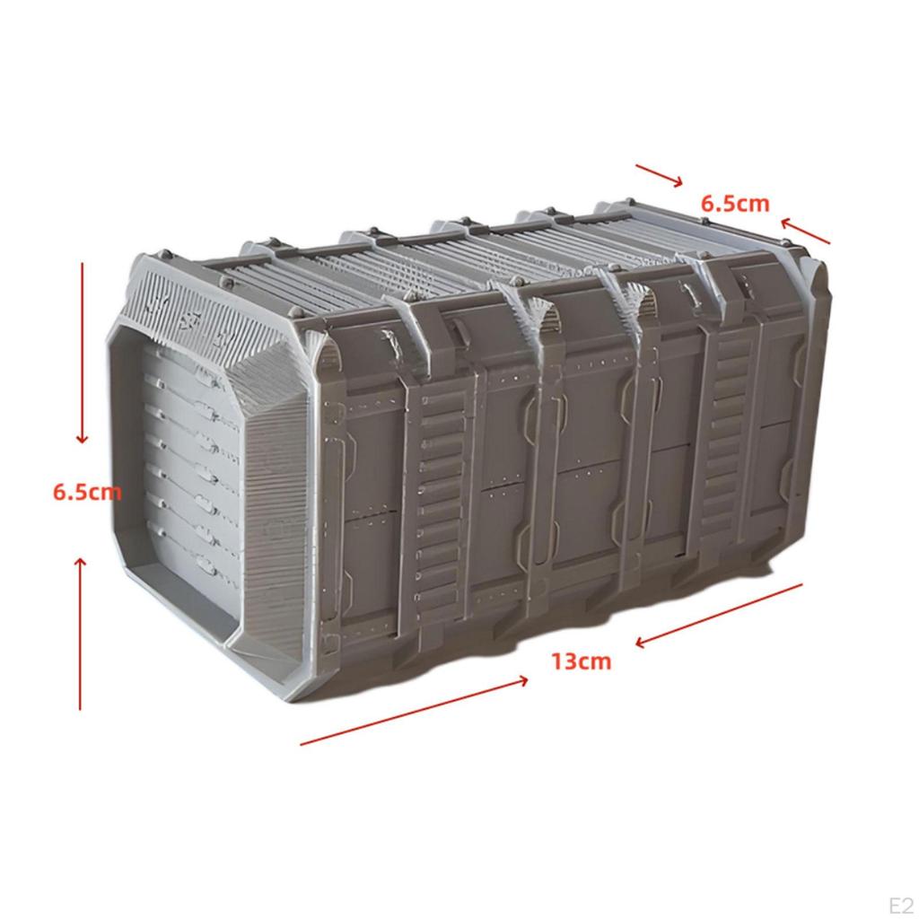 Shipping Container Scenery Wargame Terrain Gifts Miniature Battlefield Model