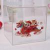 Transparent Acrylic High-Capacity Piggy Bank - No Withdrawal, Online Celebrity Style for Adults and Students.