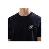 Emporio Armani Solid Color Round Neck Logo Print Short Sleeve T-Shirt Men Tops Navy-Blue EM001068-AF12926-UB118
