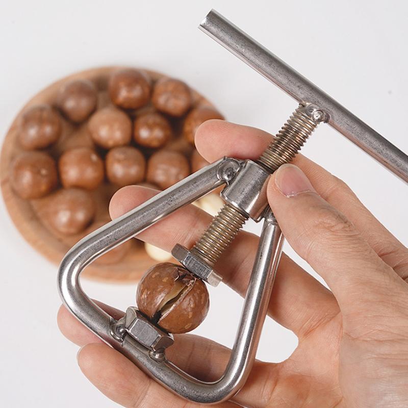 Cracker Machine Walnut Steel Sheller Nut Walnut Clip Hone Kitchen Tools Macadamia Accessories Multifunctional Manual Nut Opener
