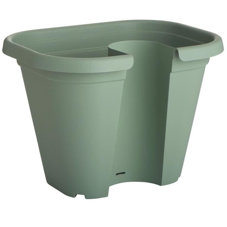 Clever Pots Blumentopf-Set – 3x Runde Töpfe 20 Cm In Anthrazit, Mit Reservoir Für Bessere Bewässerung