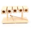 Wood Percussion Block 5 Tones Rhythm Maple Blocks with Hammer for National Opera Music