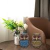 Owl Statue Animal Figurine Sculpture Ornament for Office Desktop Cabinet