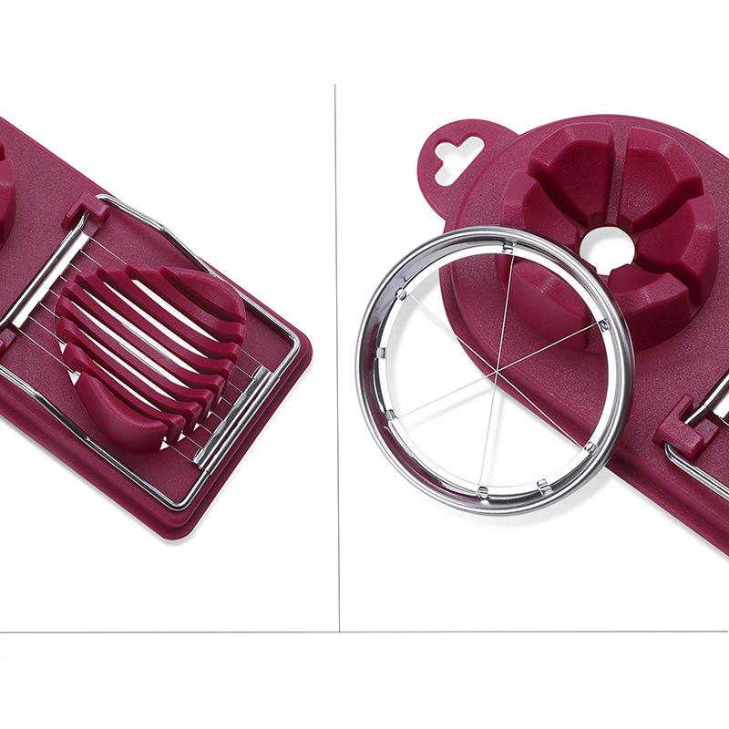 Japanese Multi-functional Egg Cutter Egg Slicer Splitter Fancy Flap Cut Puffy Eggs