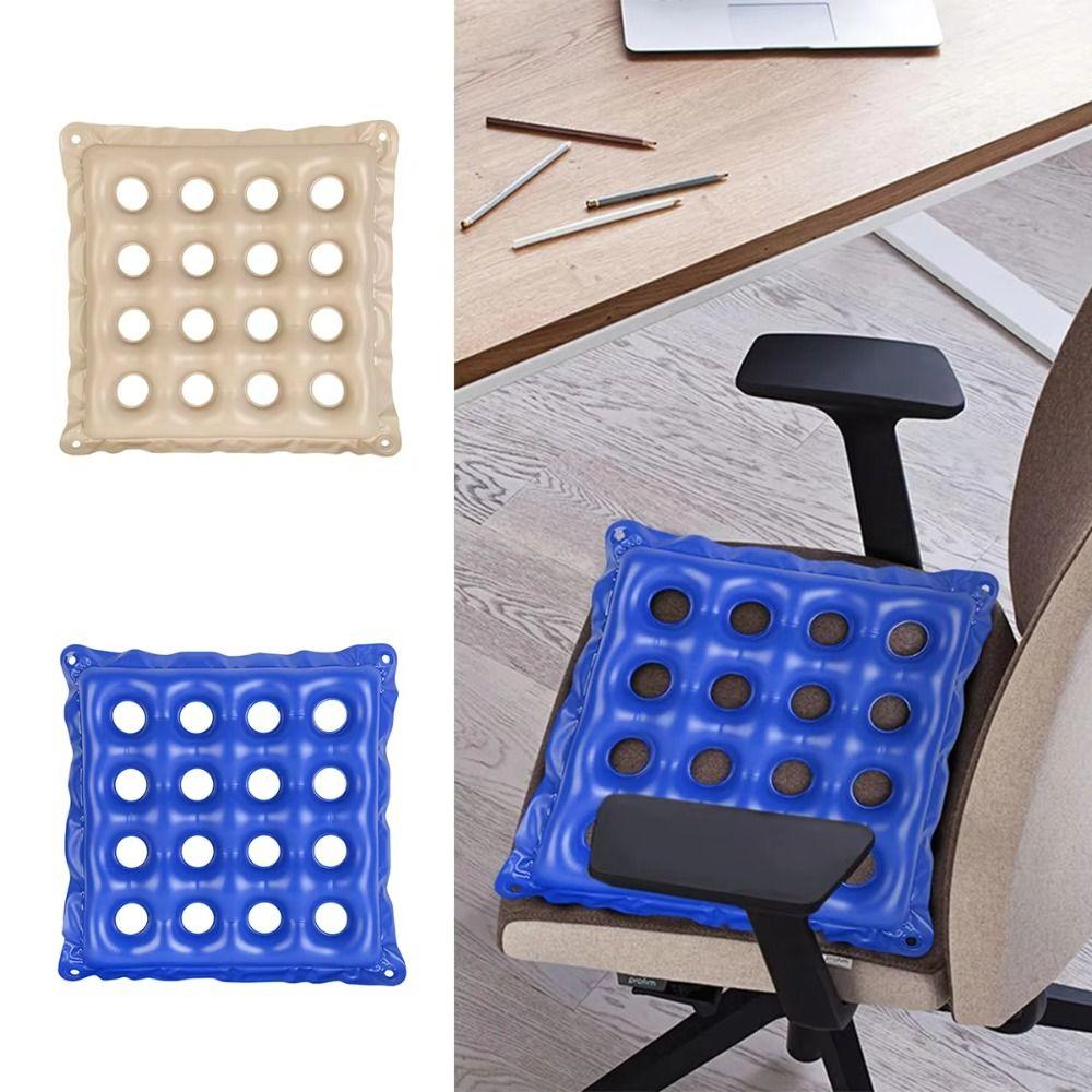 Portable Breathable Hemorrhoid Pillow Comfortable Inflatable Donut Pillow Seat Cushion Disabled