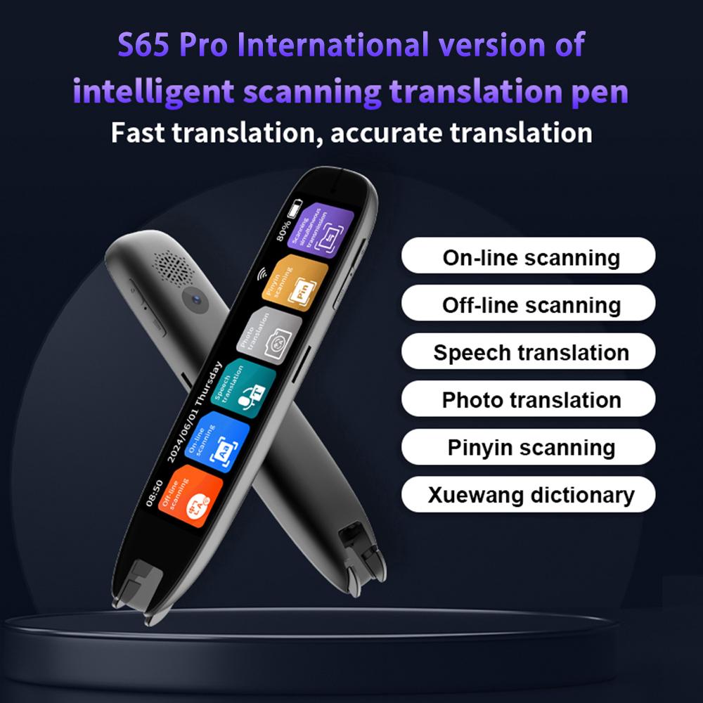 Dictionary Translation Pen Scan Reader Device Text Scanning Reading Translator WiFi/BT Connection Online Photo Translate