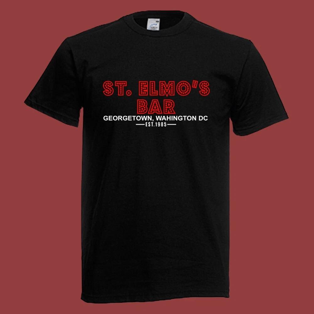 St. Elmo s Bar St Elmo s Fire TV Show Men s Black Size S-5XL 2XL