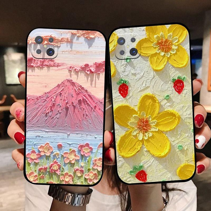 Für OPPO Reno 4Z 5G Hülle Süßes Herz Panda Cooles Silikon TPU Weiche Rückseitenhüllen für OPPO Reno4 Z A92s Handyhülle Reno4Z CPH2065