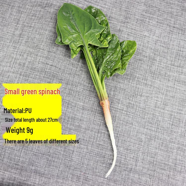 Artificial Vegetable Set: Eggplant, Cabbage, Cucumber, Celery, Spinach - Kitchen Decoration