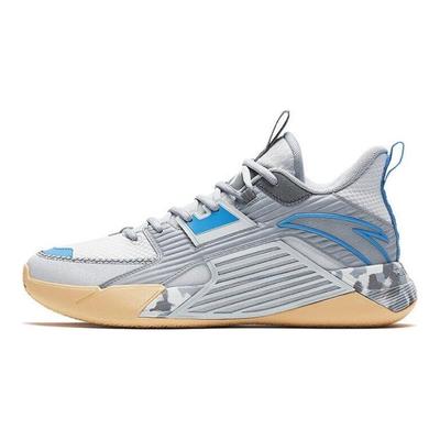 Speedy 3 Comode Versatili Resistenti Traspiranti Scarpe da Basket Mid-Top Uomo sneaker Grigio Blu 112341604-8