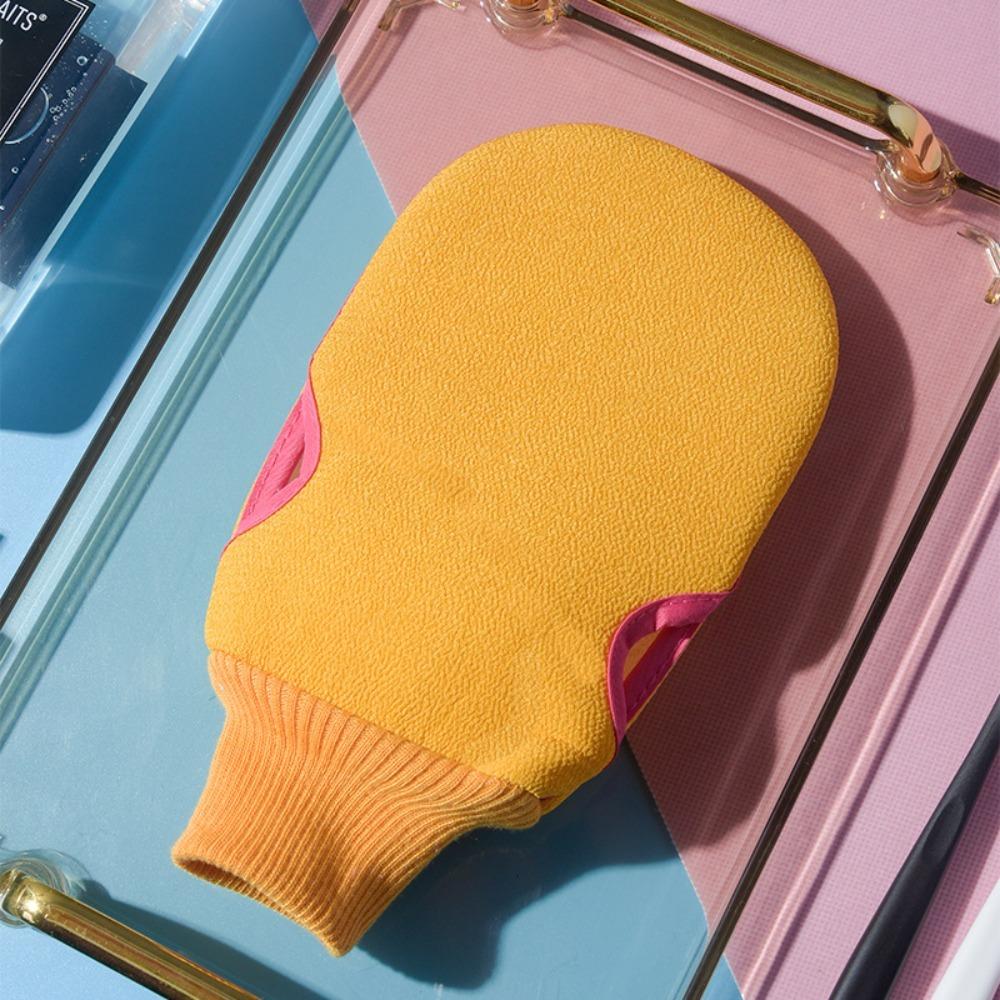 1PC Red Green Korean Italy Exfoliating Body-Scrub Towel Glove Smooth Skin Extreme Comfort Shower Bath Cleaner Exfoliating Towel
