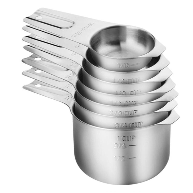 

Набор мерных ложек из нержавеющей стали Практичный набор мерных ложек из нержавеющей стали для точной порционировки ингредиентов