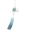 MinniLove Glass Wind Chime A Refreshing Summer Hanging a Summer Window Roof Wind Suitable for Indoor and Outdoor Symbolizing Good and Matchmaking -