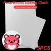 5Pcs Coarse Texture Fuse Beads Baking Cloth 0.25mm Perler Beads Heat-resistant Paper  Fuse Beads